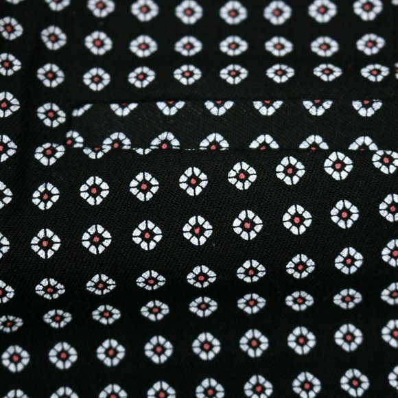 Old Navy The Diva Cropped Skinny Pants Black White Floral Stretch‎ 4 - Picture 9 of 12